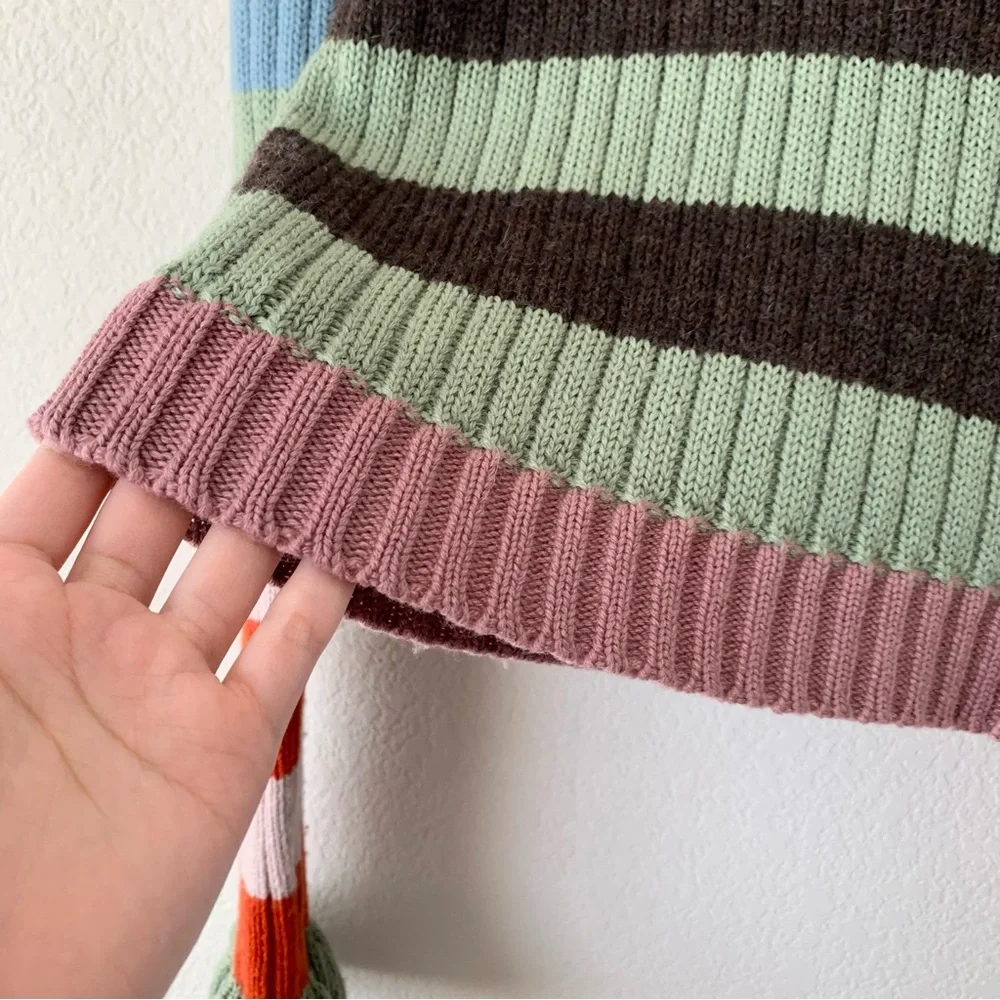 Valentino wool cashmere striped sweater